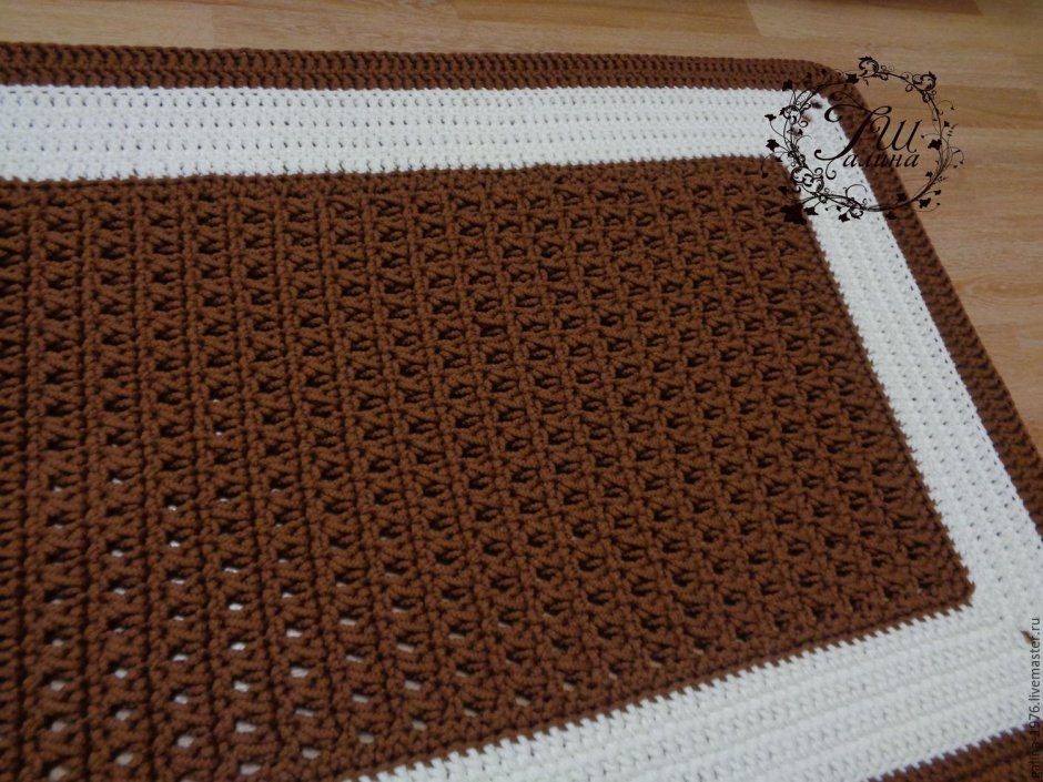 Вязание крючком ковриков