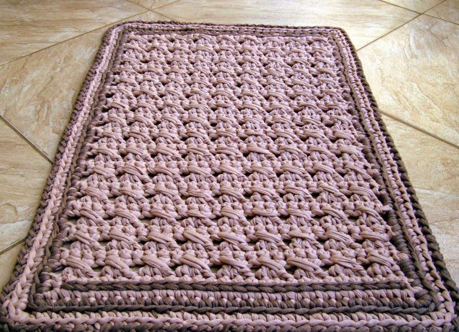 Башкирские вязаныековрикки