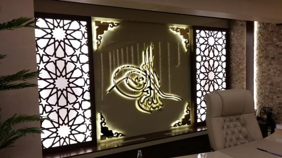 Шпонированные панели Wallhof Wood "тик"