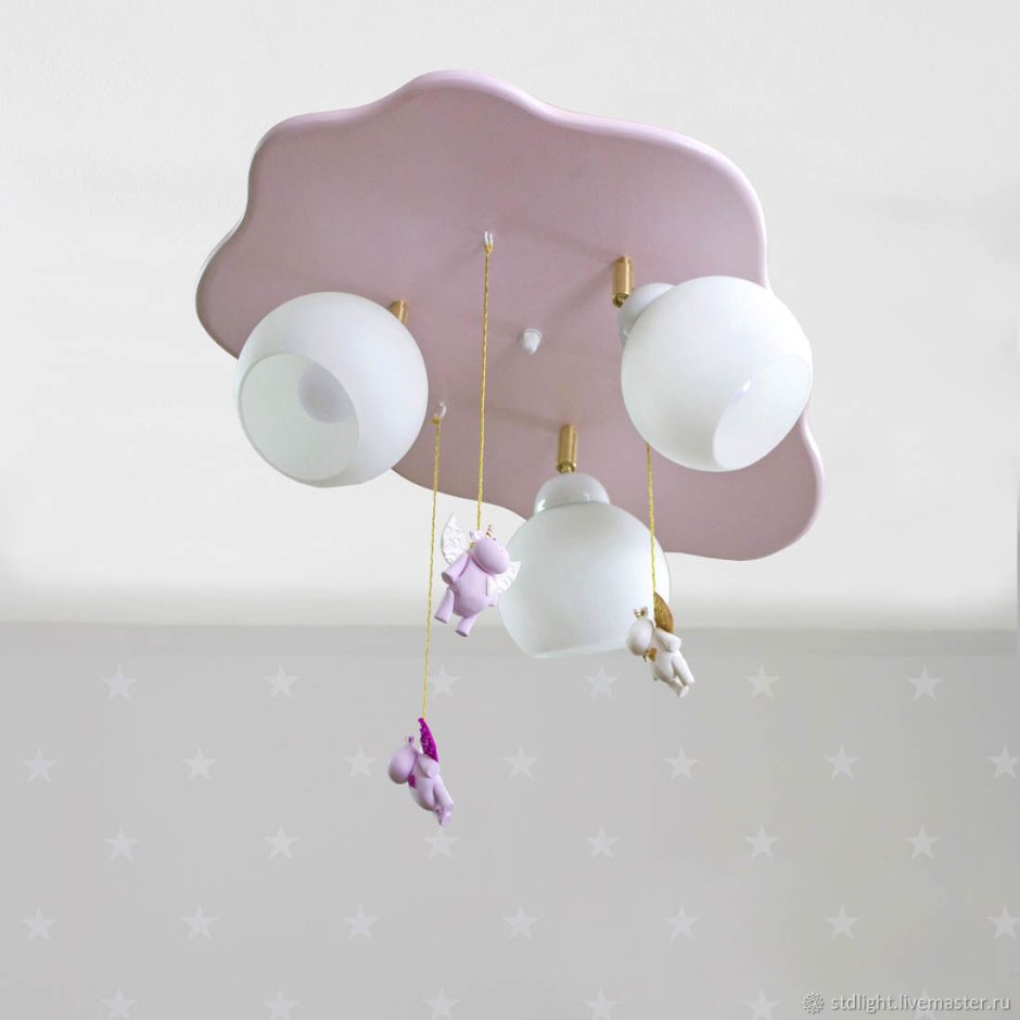 Светодиодный потолочный светильник облако