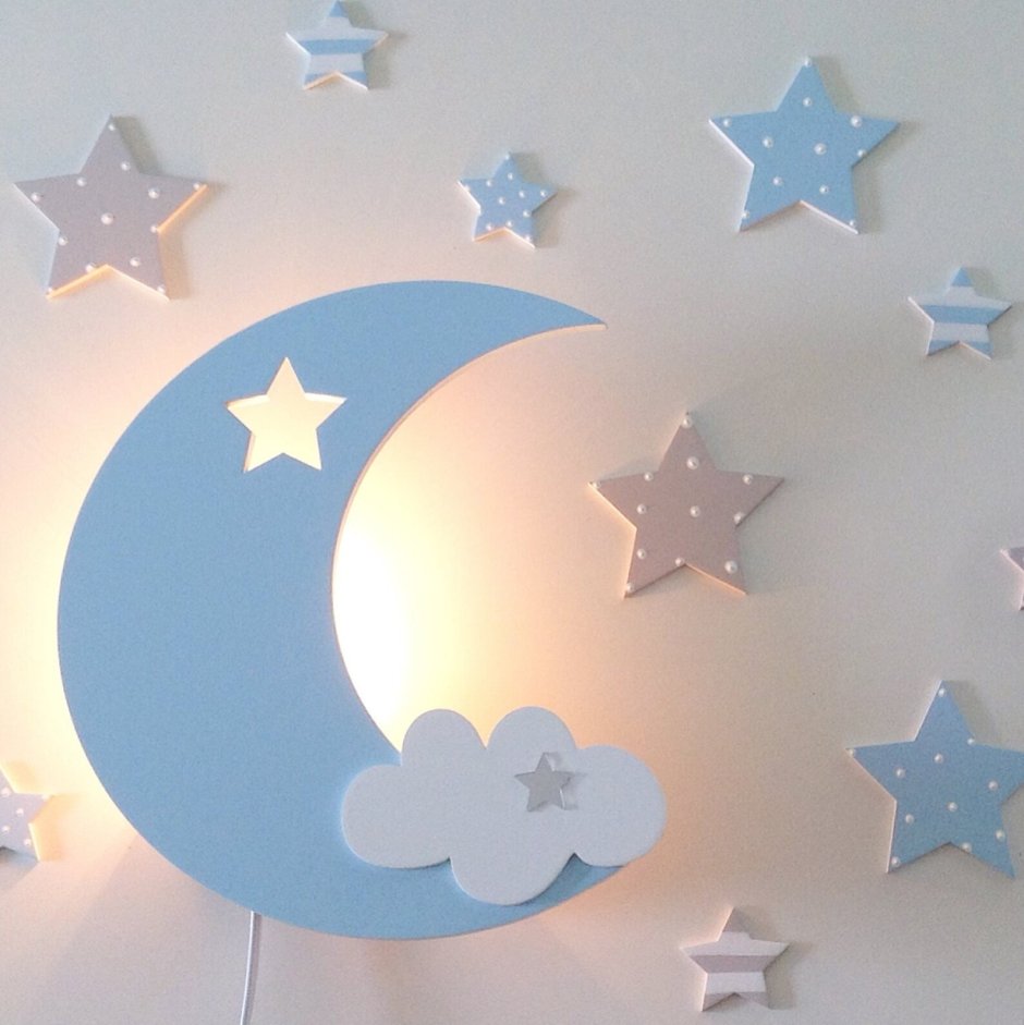 Как сделать облачко с лампочками для детей