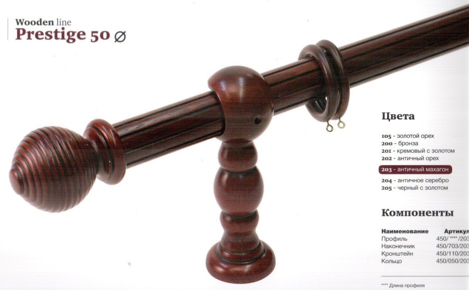 Карниз из бамбука