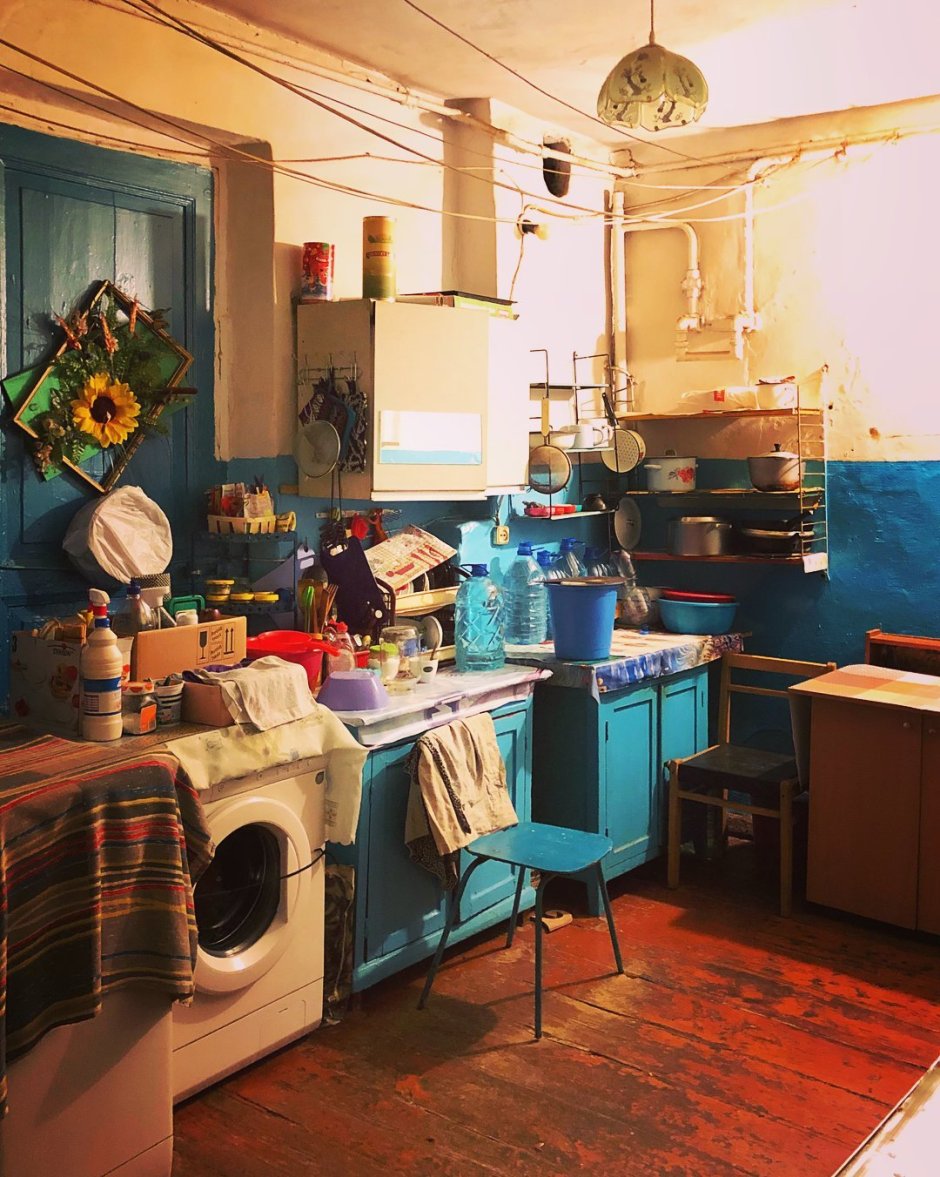 Кухня в Советской квартире