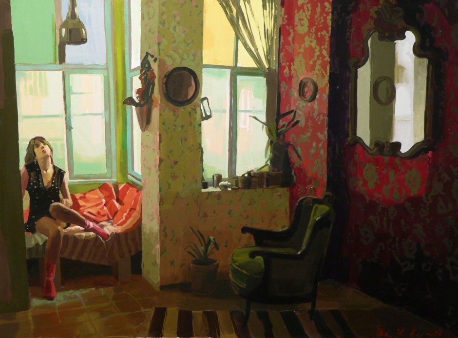 Турецкий художник. Ilke Kutlay