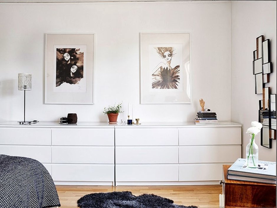 Икеа МАЛЬМ В интерьере