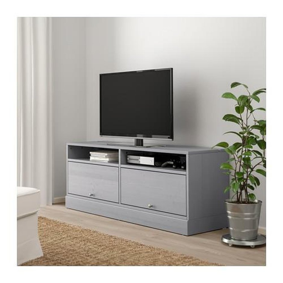 HAVSTA хавста тумба под ТВ, С цоколем, серый160x47x62 см