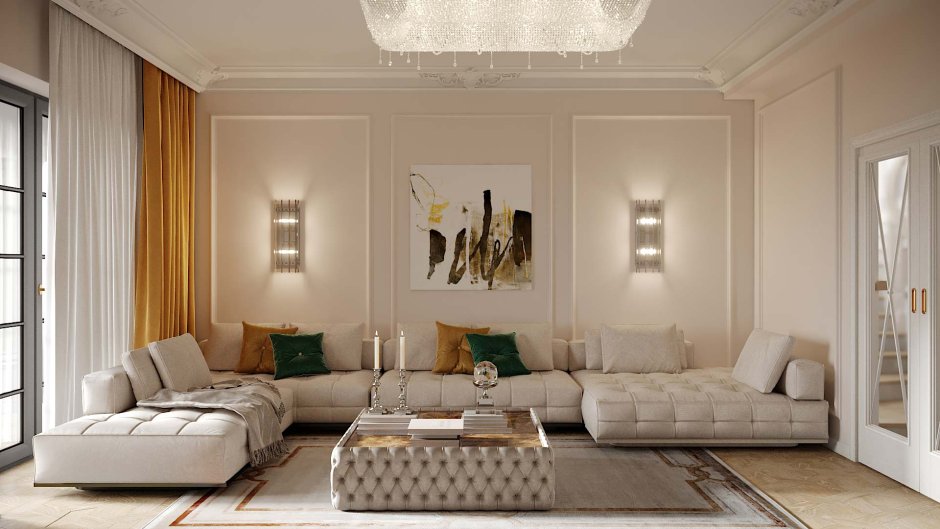 Современная Неоклассика в интерьере