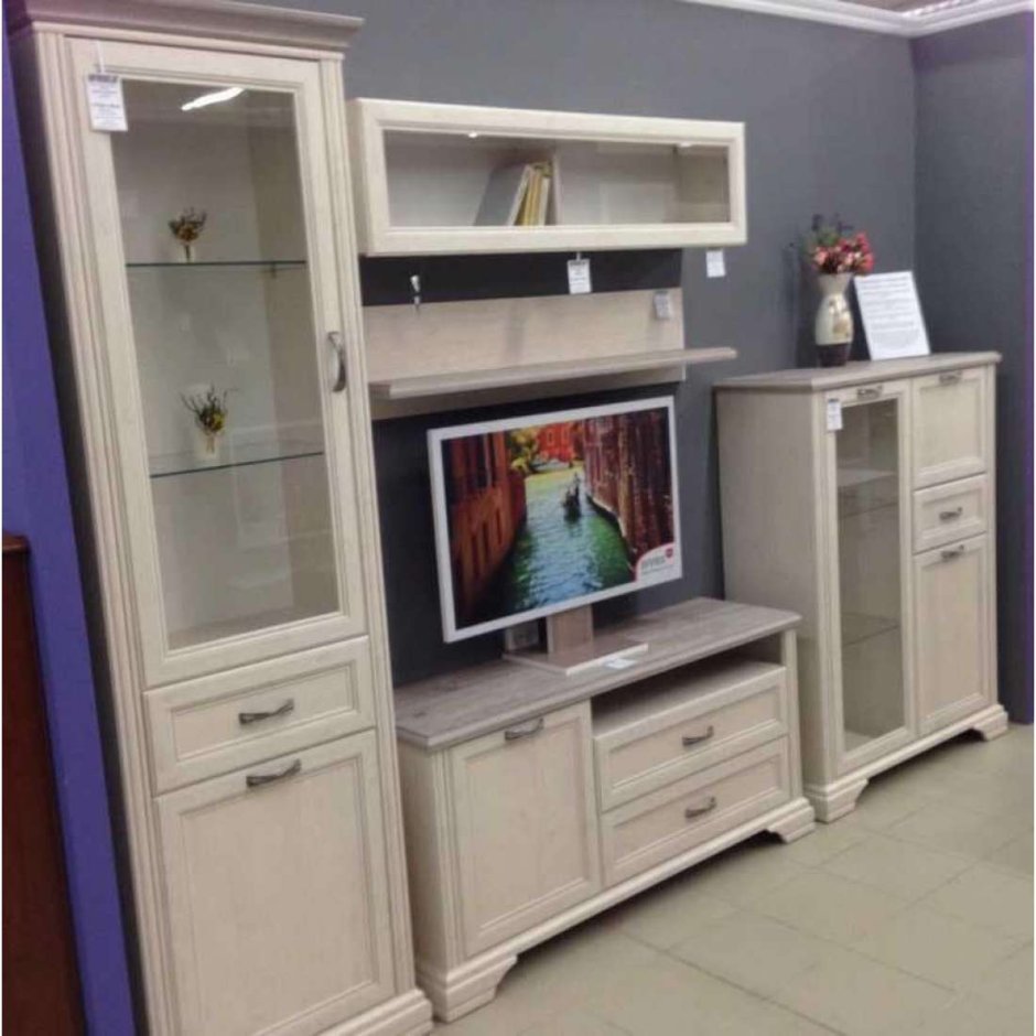 Шкаф-витрина "Кельн" 2д/2ш