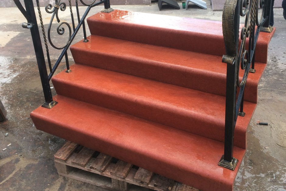 Ступени из фибробетона