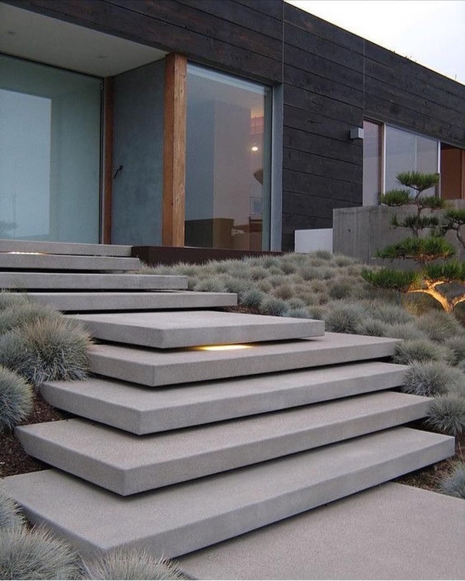 Крыльцо в современном стиле