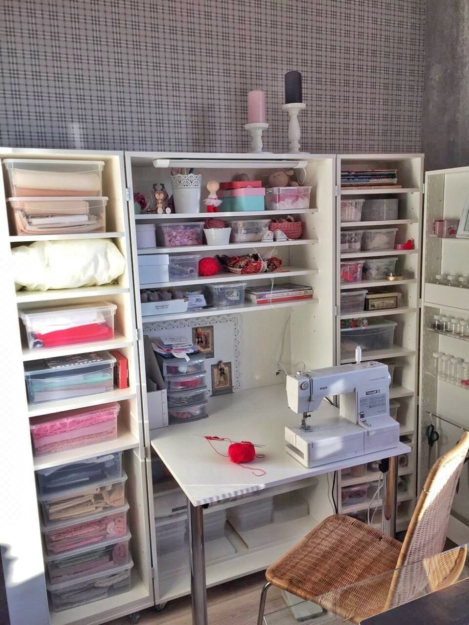 Шкаф трансформер для рукоделия box78