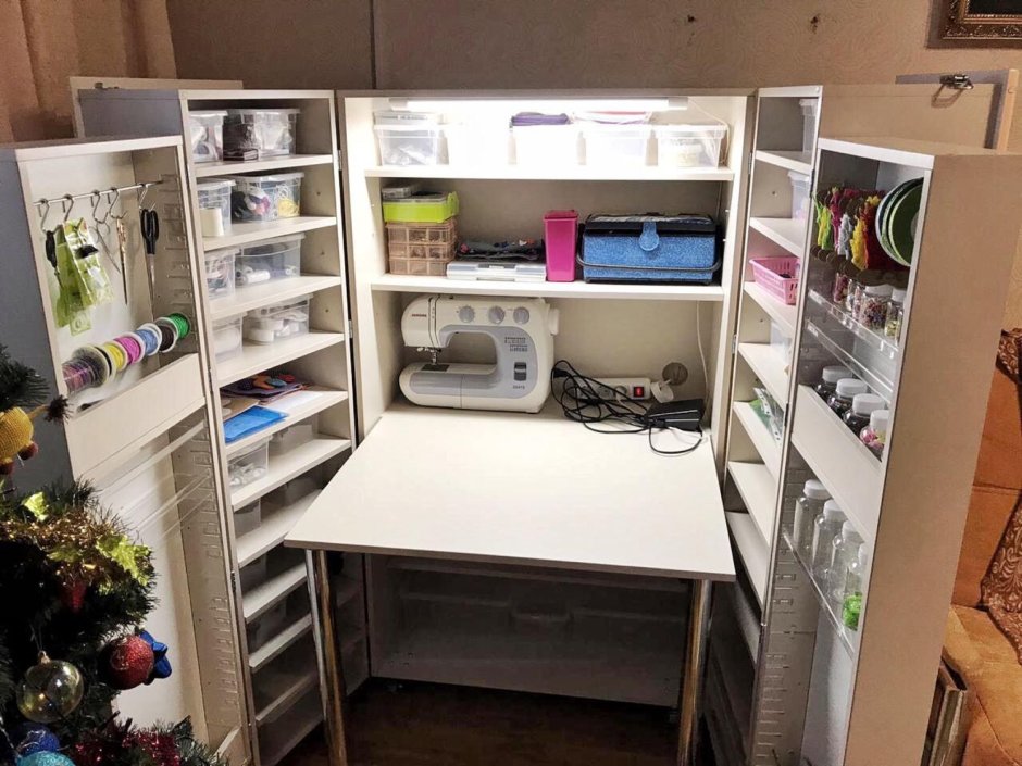 Шкаф трансформер для рукоделия Нарния