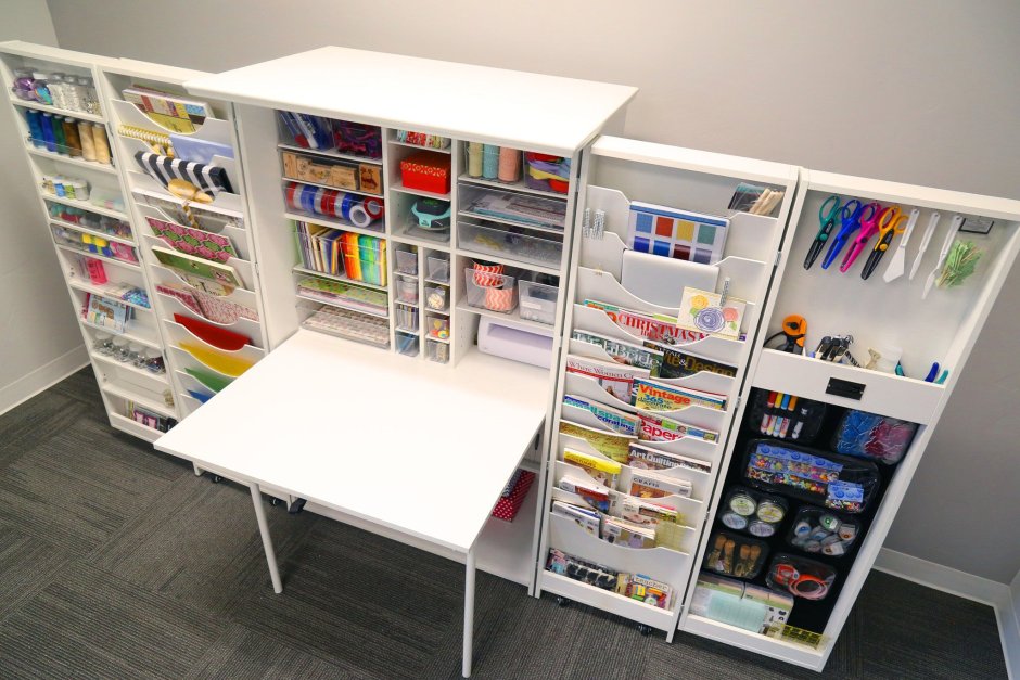 Шкаф трансформер для рукоделия box78