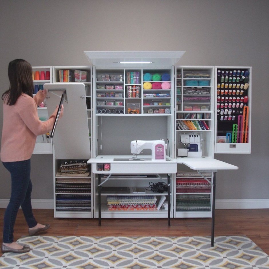 Шкаф трансформер для рукоделия box78