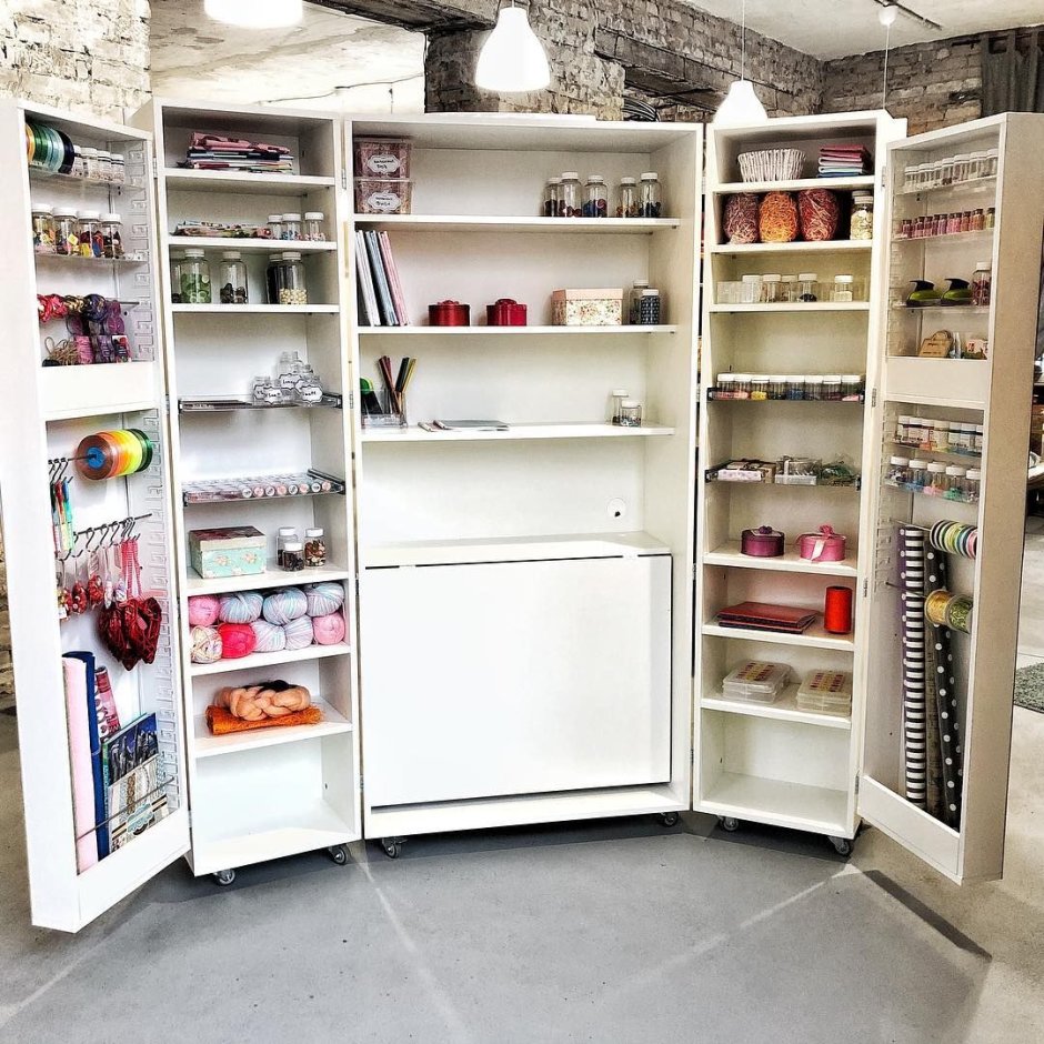 Шкаф-трансформер для рукоделия икеа