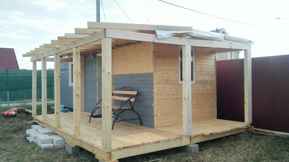 Переделка бытовки