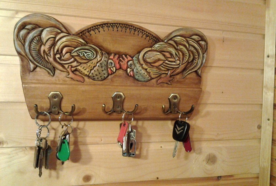 Вешалка из Рогов лося