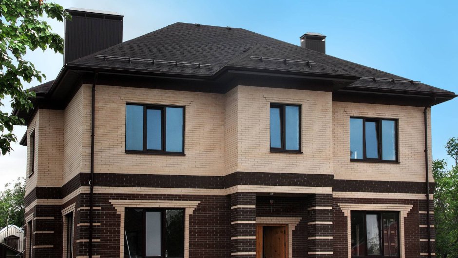 Архон кирпичные особняки