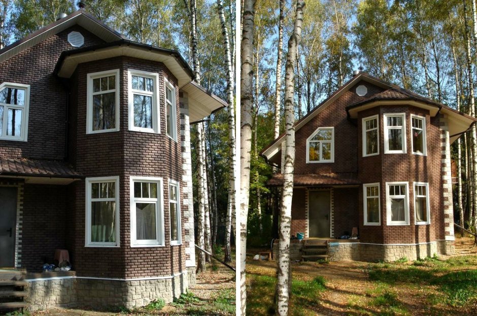 Коричневый дом