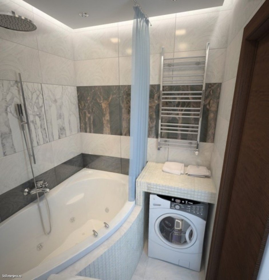 Ванная комната вхрющевке