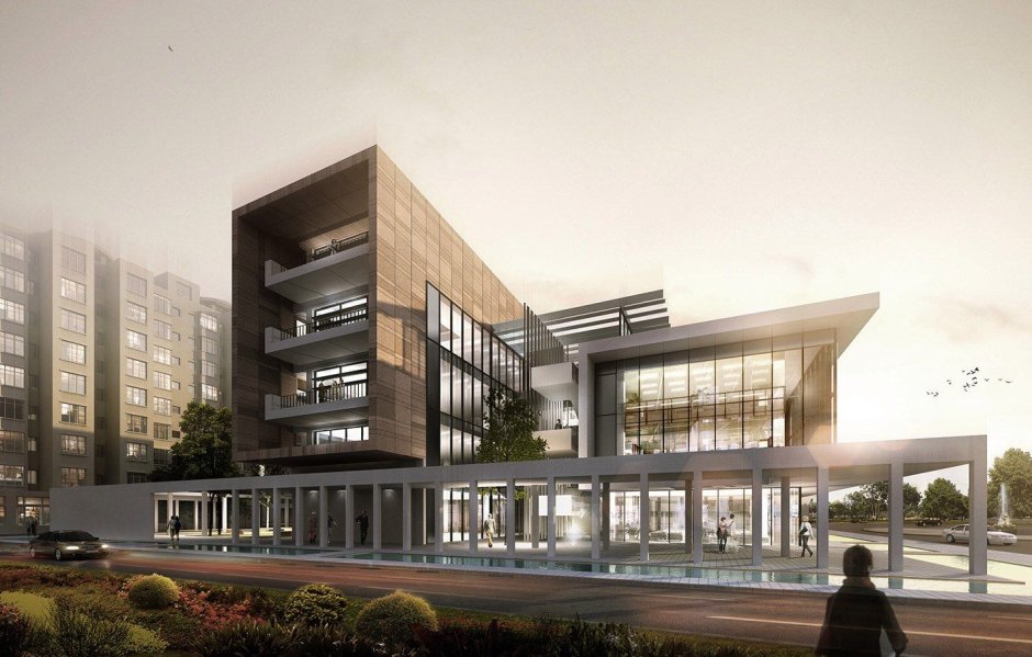 Красивые общественные здания