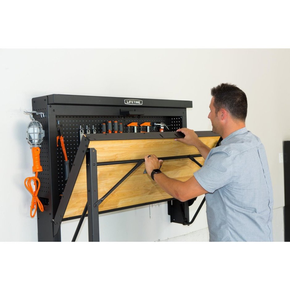 Верстак настенный складной 80421