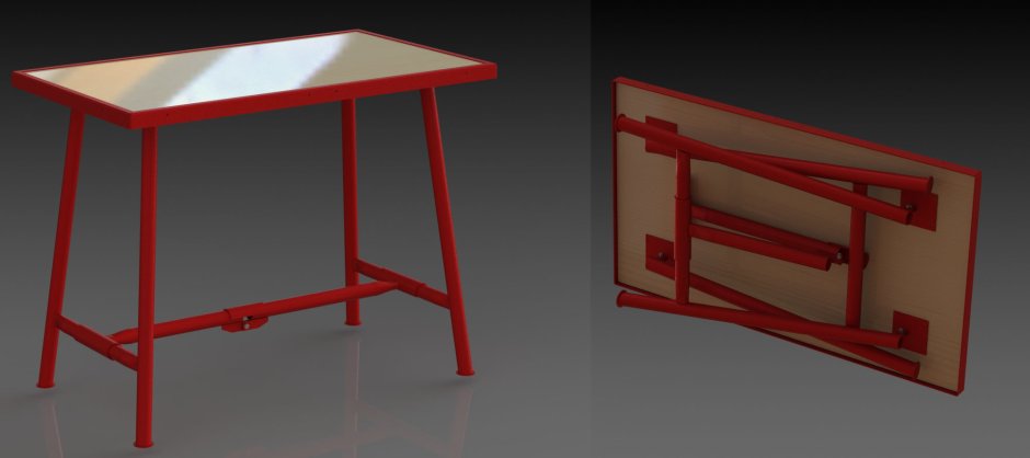 Складной стол верстак Ridgid