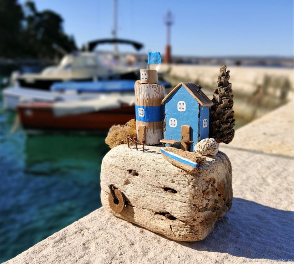 Украшения из морских палочек