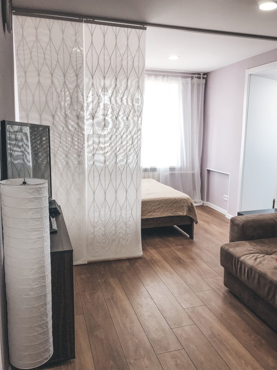 Нитяные шторы для зонирования пространства