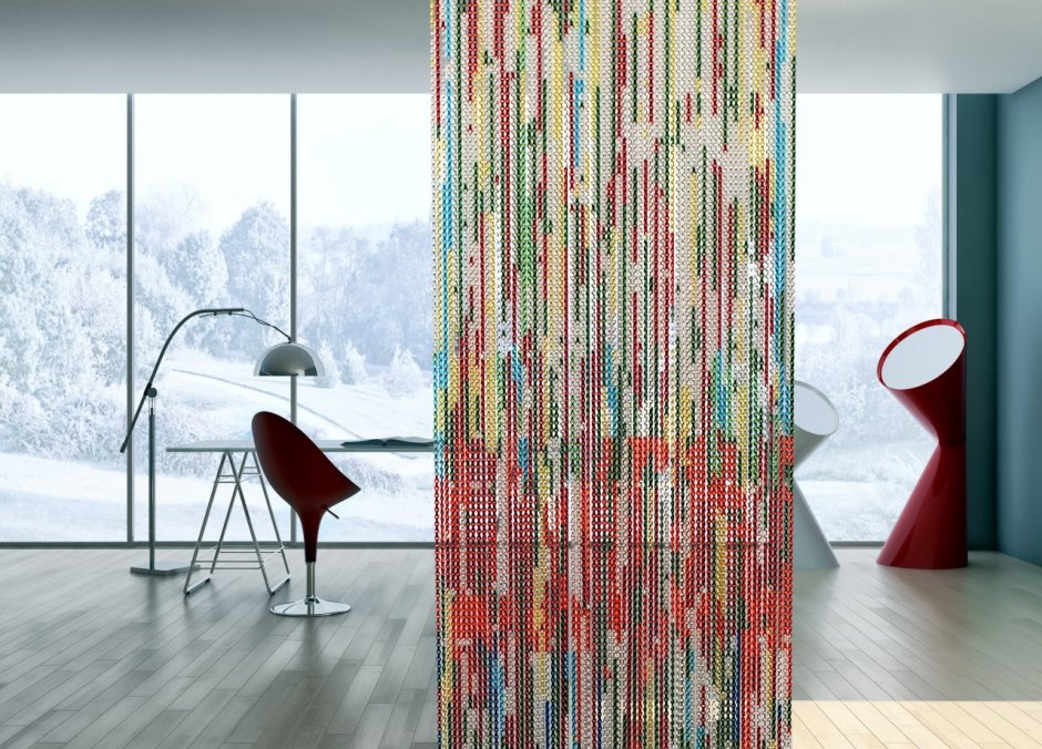 Шторы в стиле Индастриал