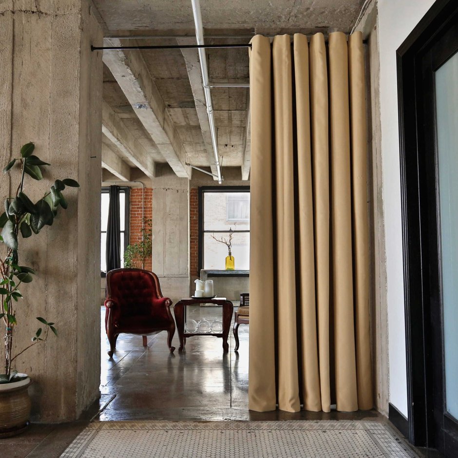 Стеклянные перегородки для зонирования