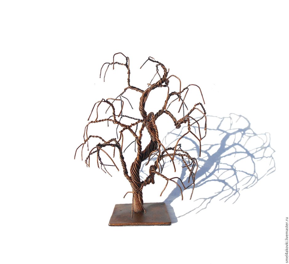 Украшение на стену из металла