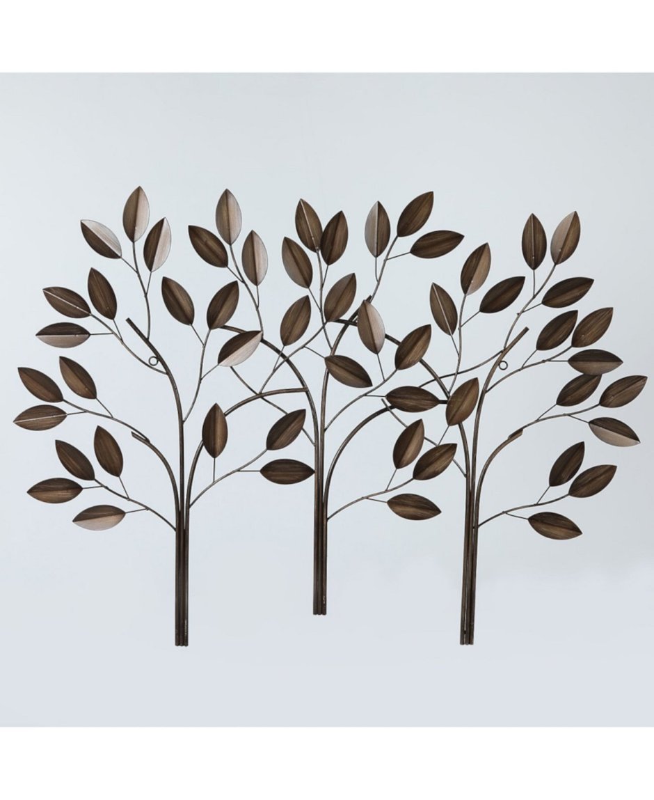 Декор стен деревом