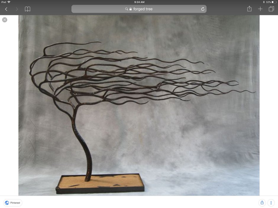 Панно на стену в виде дерева