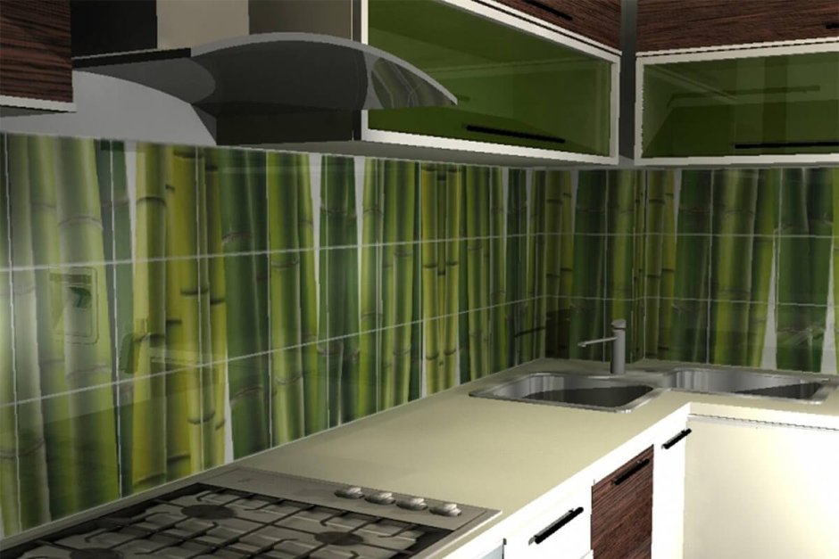 Пластиковые плиты для стен на кухню