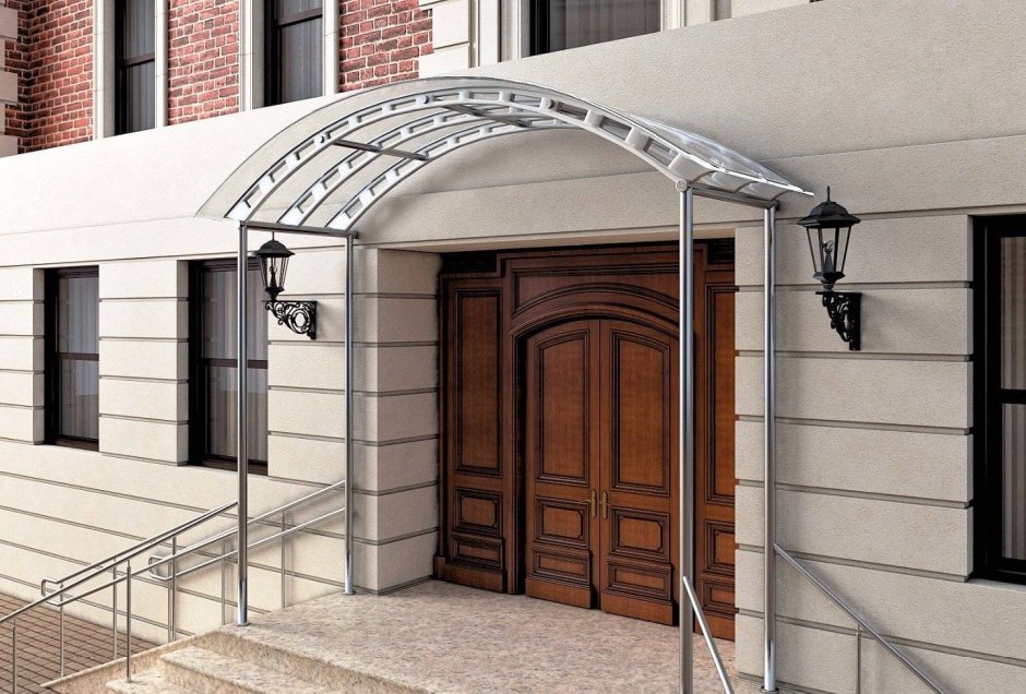 Козырек из поликарбоната