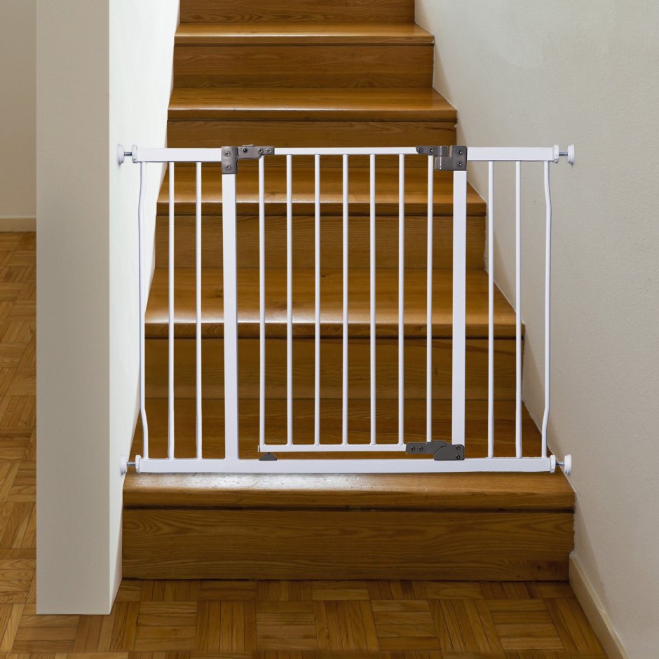 Ворота безопасности Nordlinger Olympos, 742002, натуральное дерево, 70-106 см