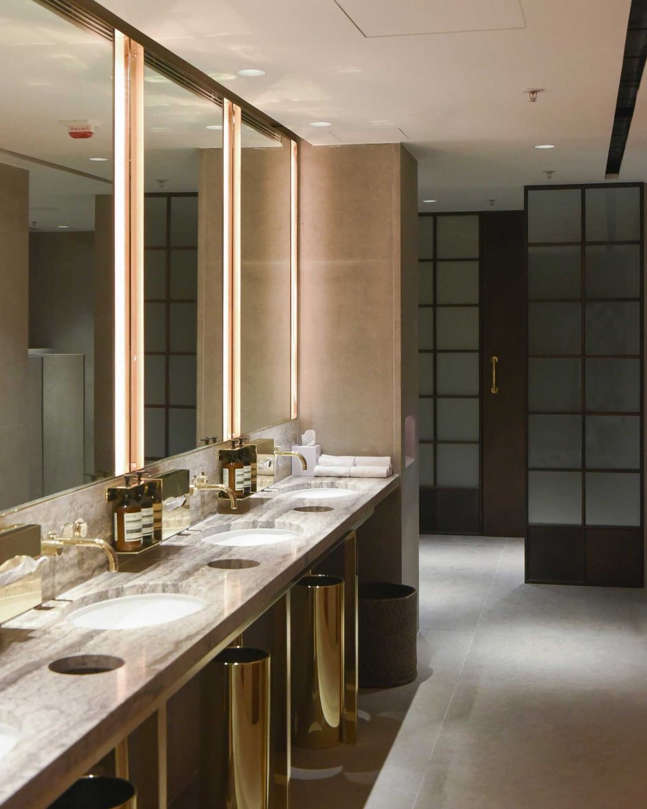 Санузел в ресторане