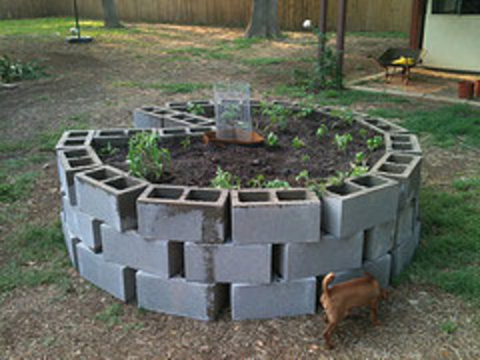 Цветник многоярусный Каскад