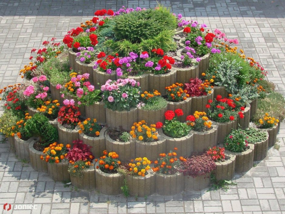 Красивые грядки на огороде