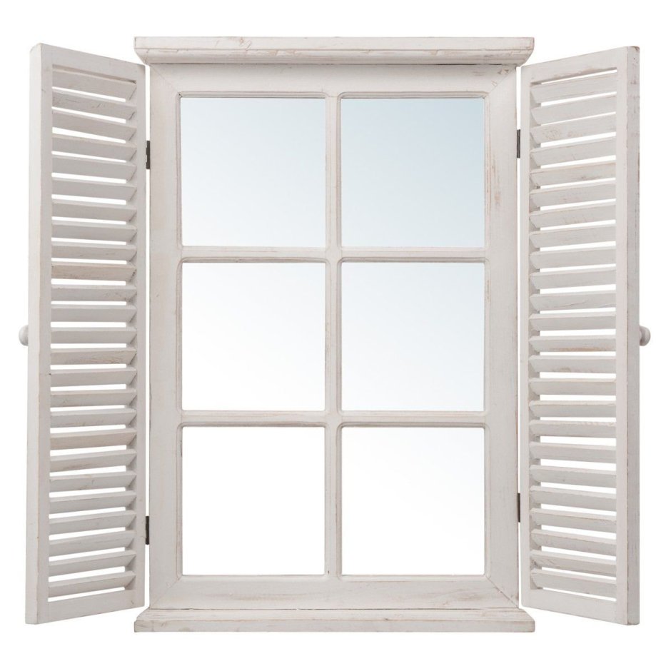 Окно со ставнями