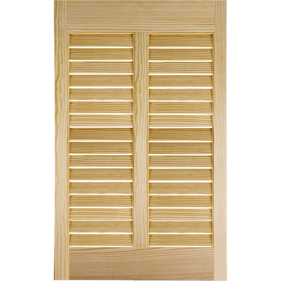 Дверцы решетчатые деревянные