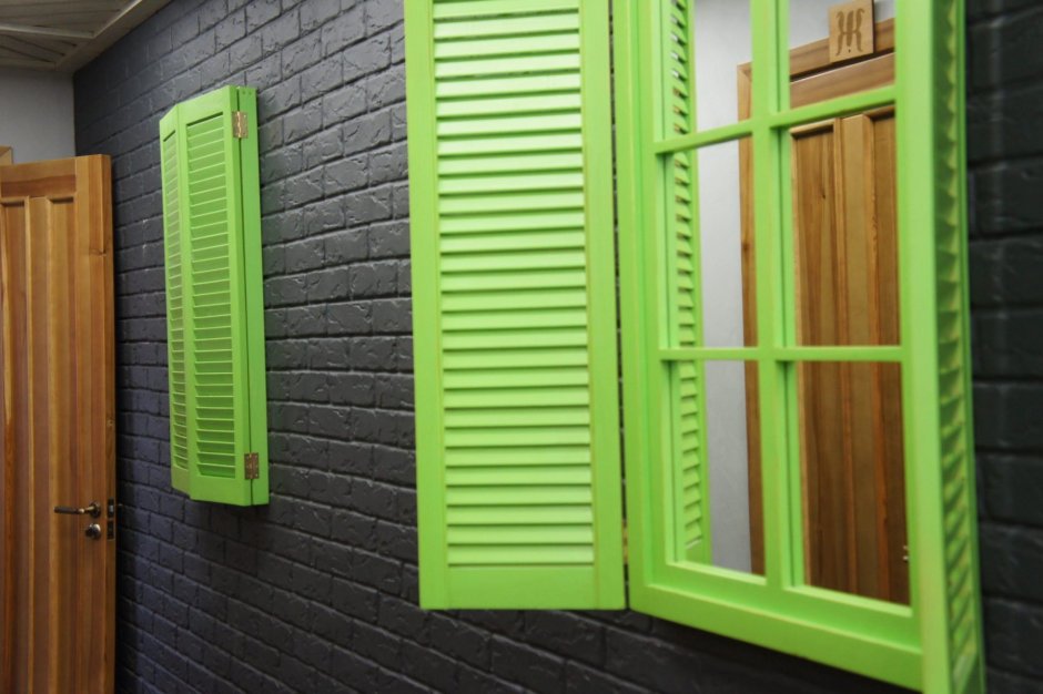 Ставни для окон для детского домика