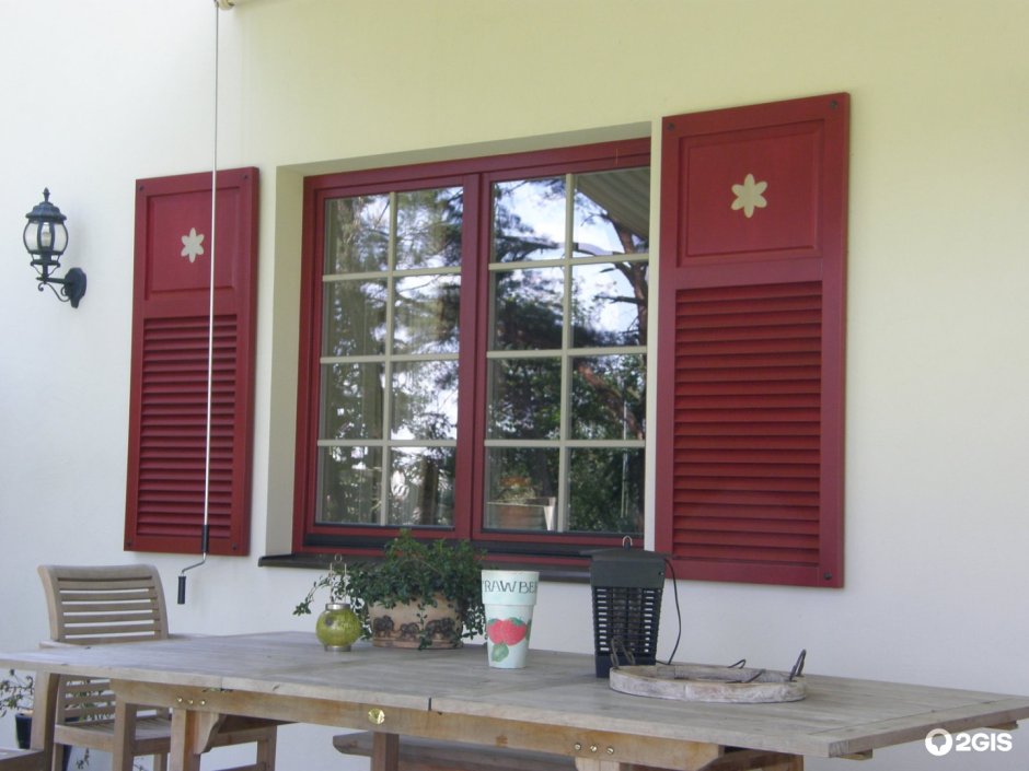 Современные ставни на окна