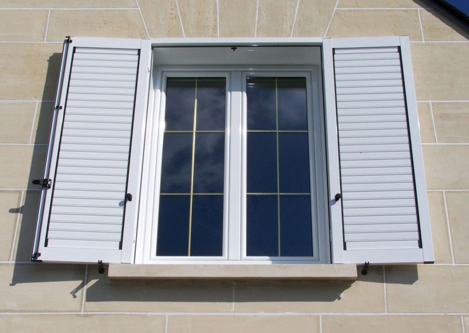 Алюминиевые ставни на окна