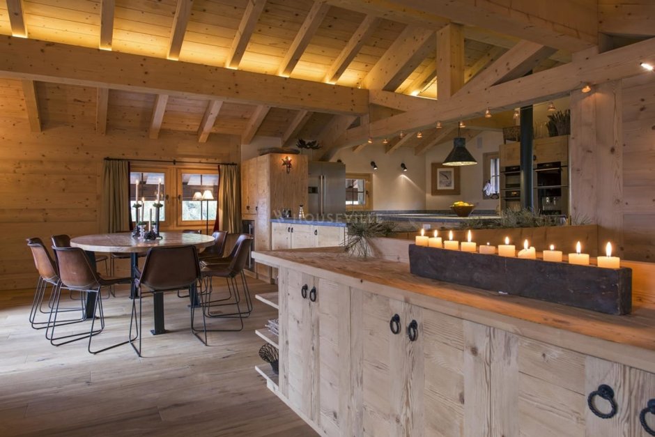 Освещение в стиле Шале