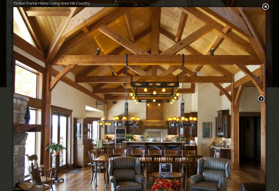 Тимбер фрейм фермы