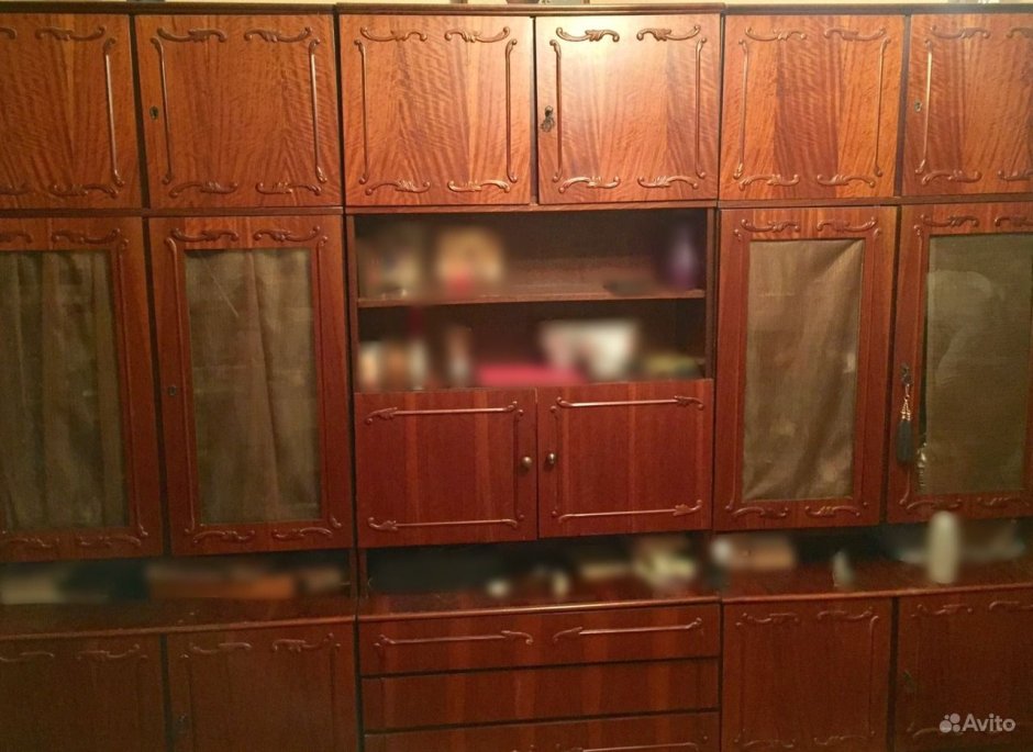 Стенка Советская лакированная Румыния