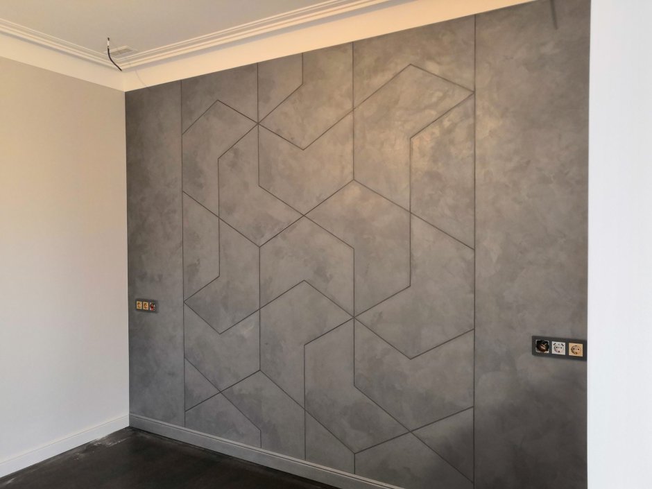 Декоративный бетон для стен