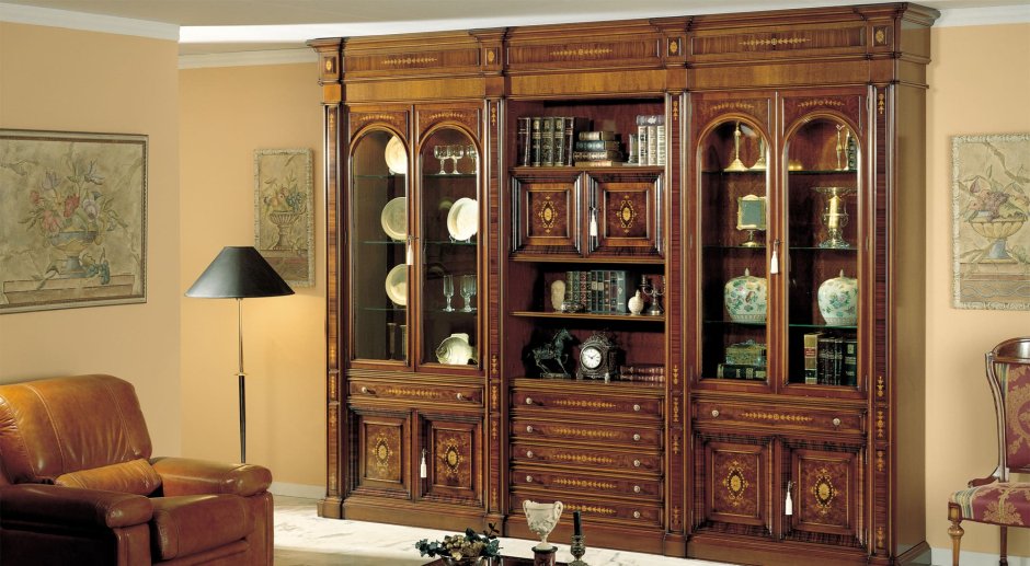 Стенки из массива дерева